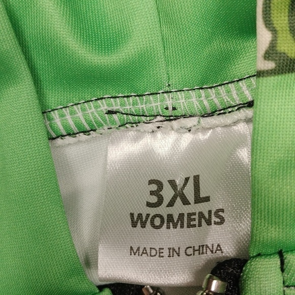 Frog and mushroom women's hoodie size 3X - Picture 4 of 10